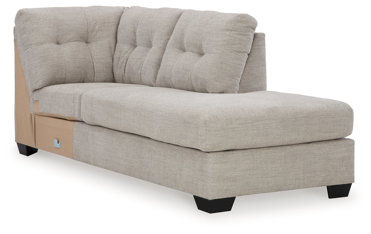 Mahoney Pebble Right-Arm Facing Corner Chaise