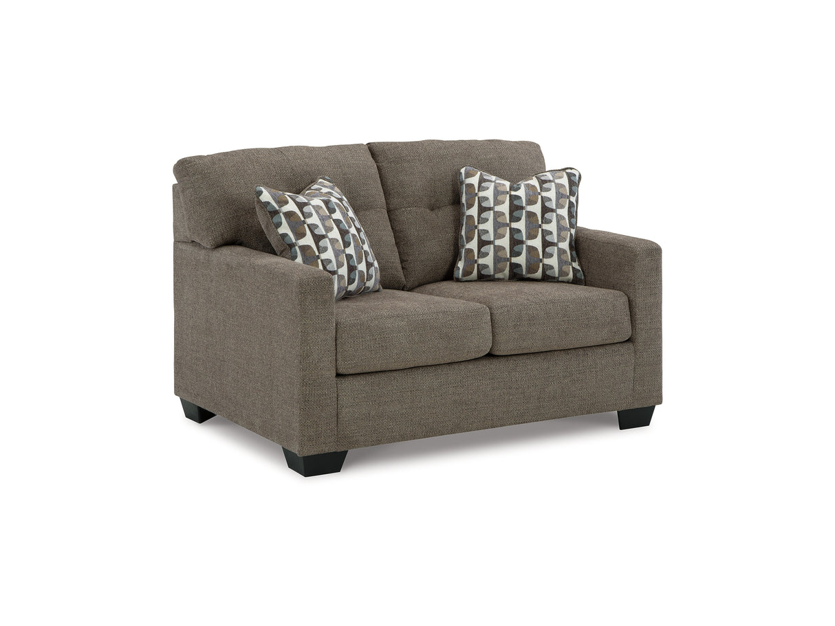 Mahoney Chocolate Sofa And Loveseat