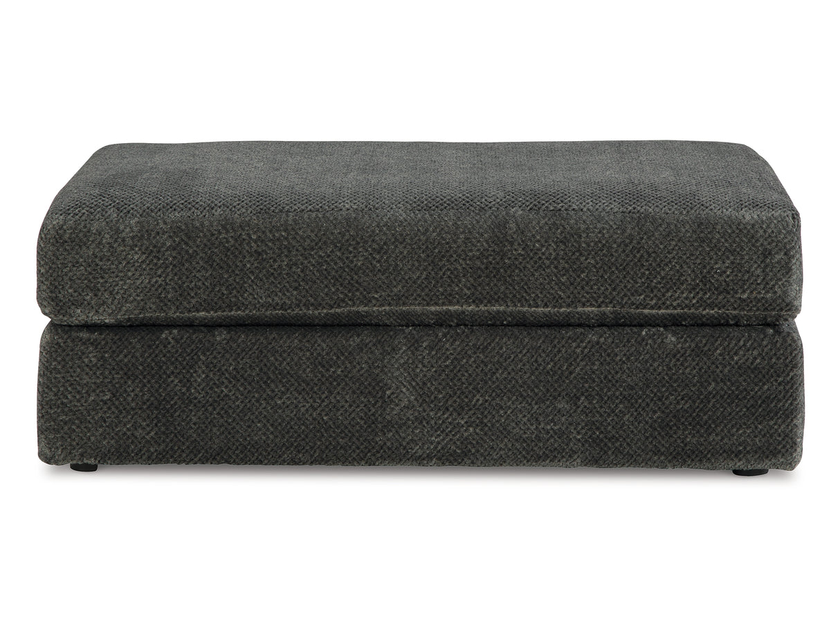 Karinne Smoke Oversized Chair And Ottoman