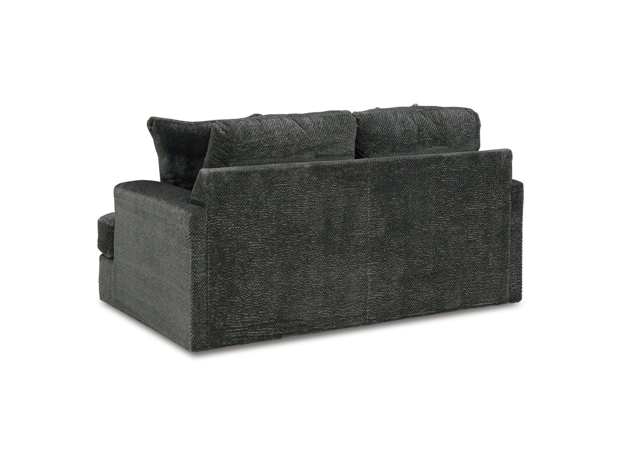 Karinne Smoke Loveseat And Chair
