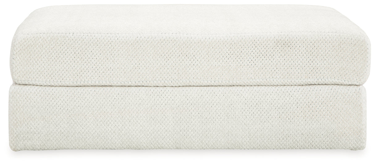Karinne Linen Oversized Accent Ottoman