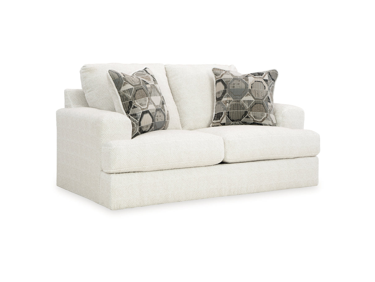 Karinne Linen Sofa, Loveseat, Oversized Chair And Ottoman