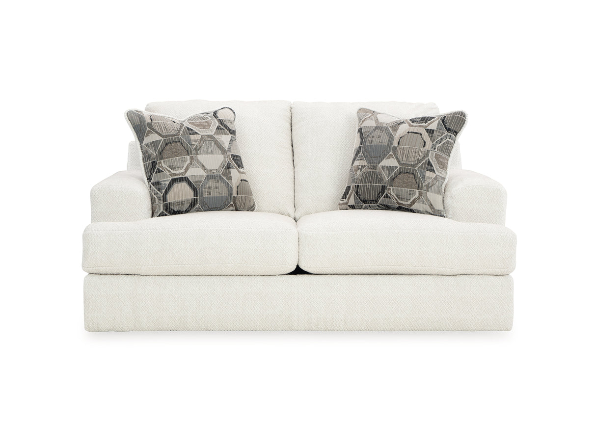 Karinne Linen Loveseat And Chair