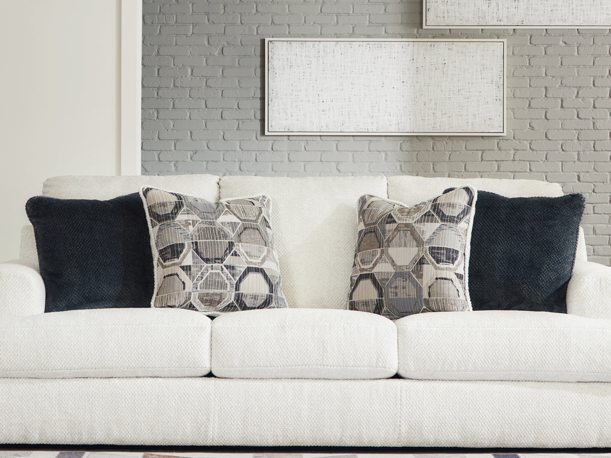 Karinne Linen Sofa, Loveseat, Oversized Chair And Ottoman