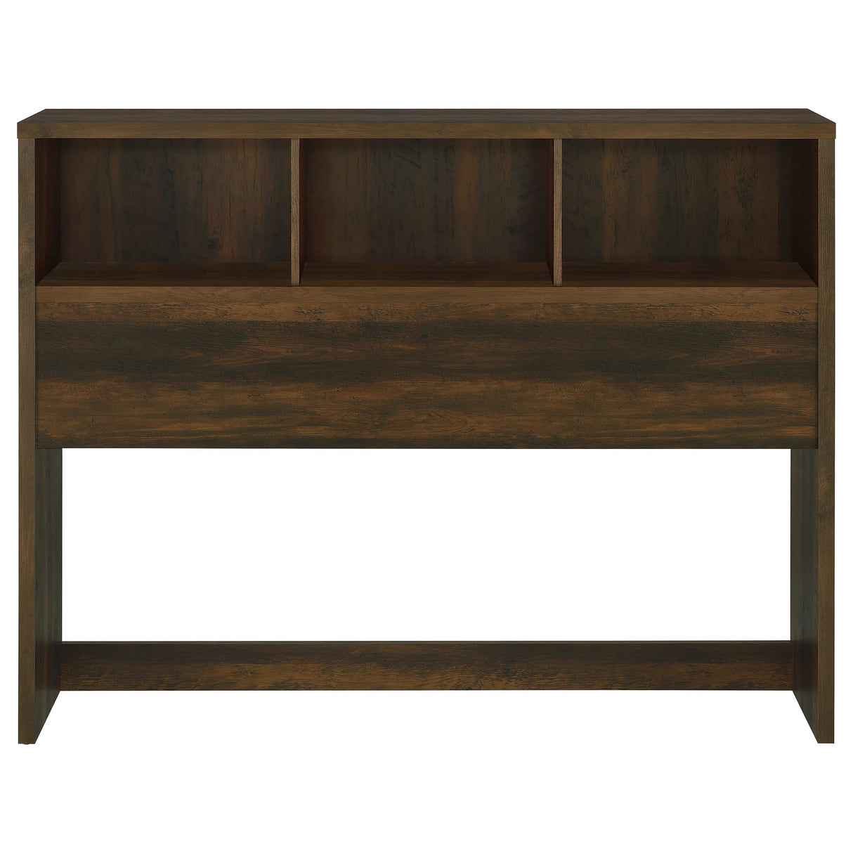 Westpark 49-inch Queen Bookcase Headboard Dark Pine