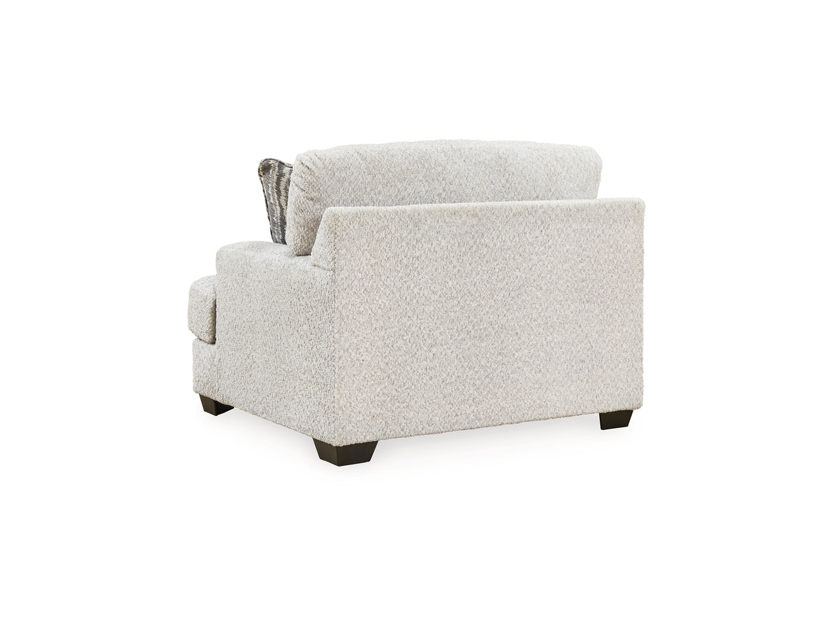 Brebryan Flannel Sofa And Oversized Chair