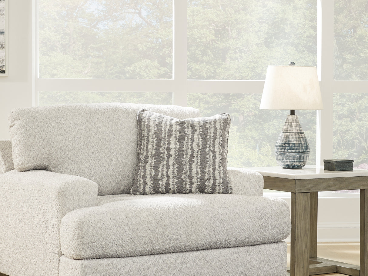 Brebryan Flannel Sofa And Oversized Chair