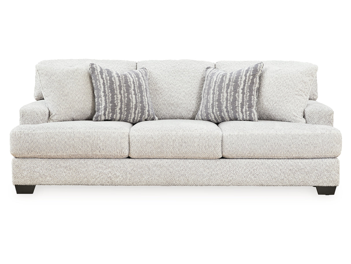 Brebryan Flannel Sofa And Oversized Chair