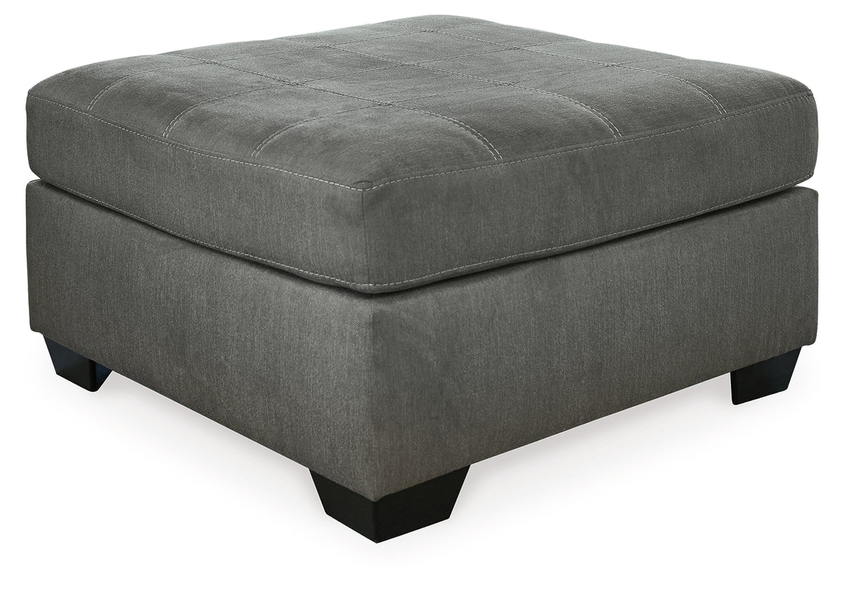 Pitkin Slate Oversized Accent Ottoman