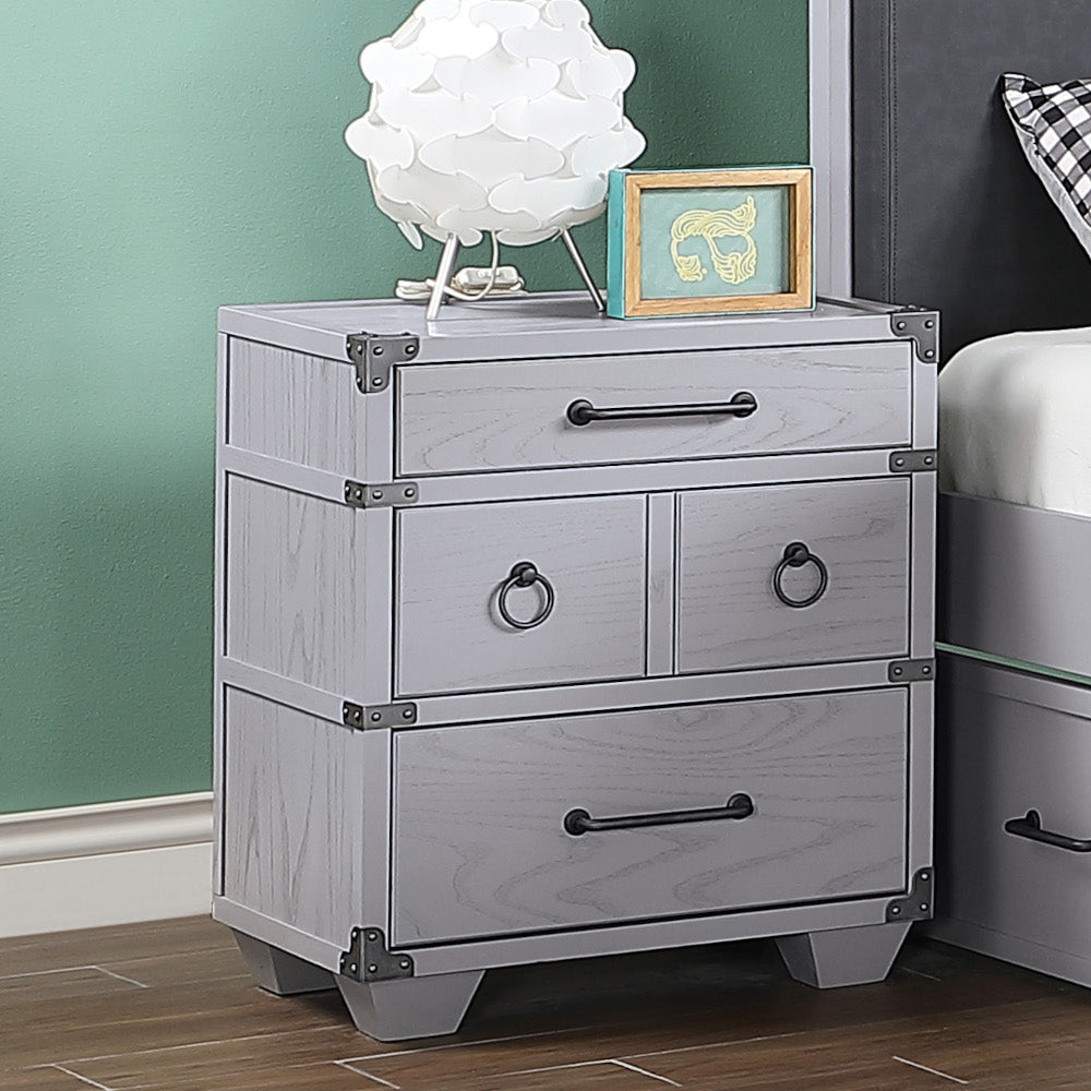 Orchest Gray Finish Nightstand