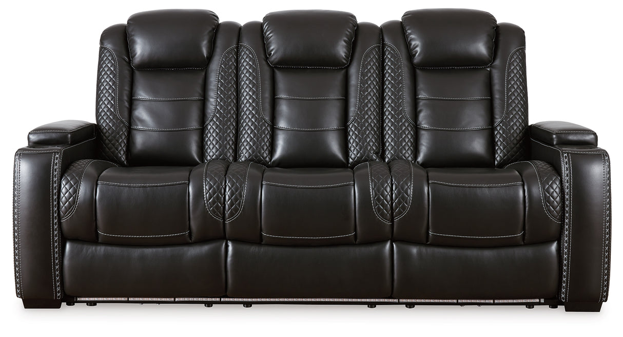 Party Midnight Time Power Reclining Sofa