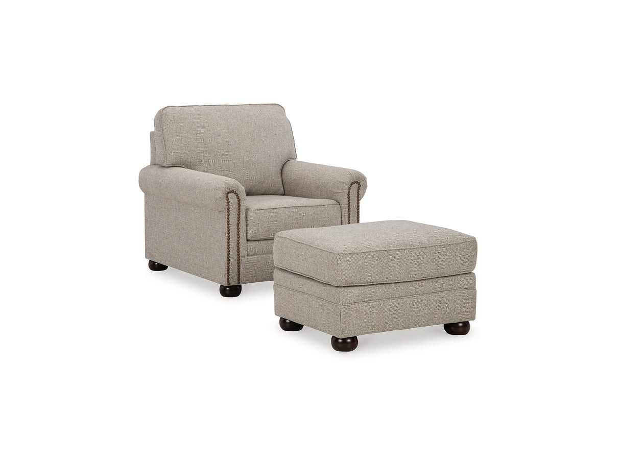 Gaelon Dune Chair And Ottoman