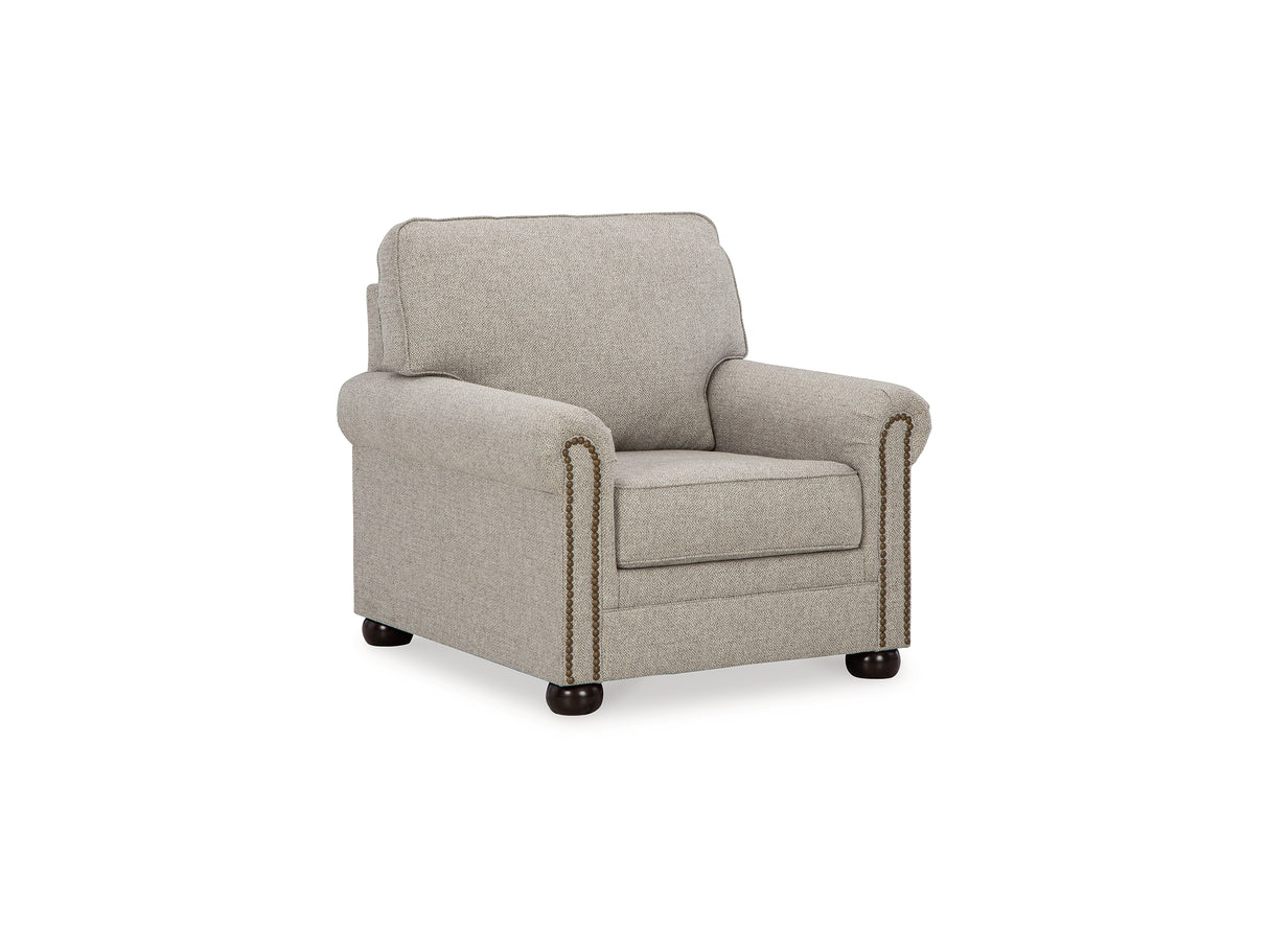 Gaelon Dune Chair And Ottoman