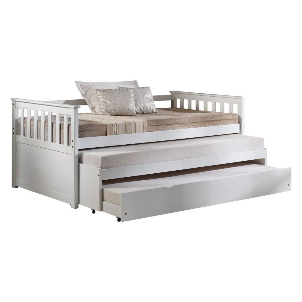 Cominia White Finish Daybed