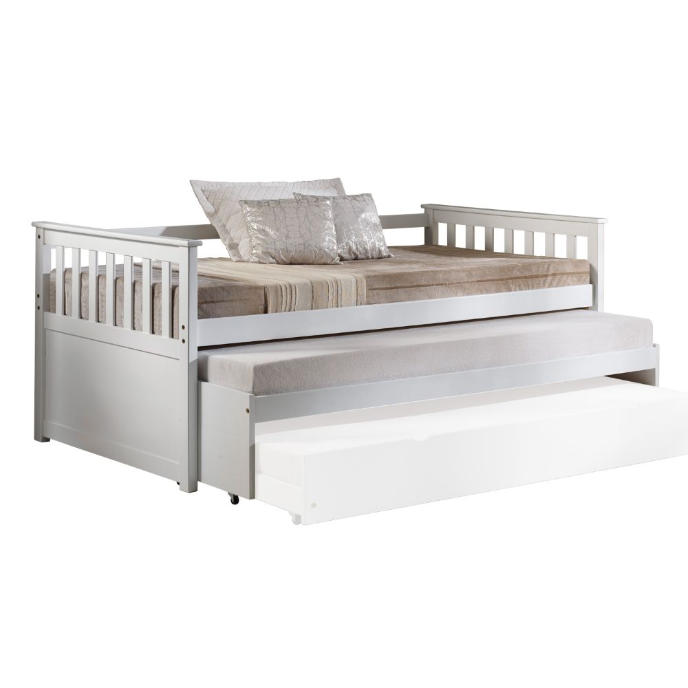 Cominia White Finish Daybed