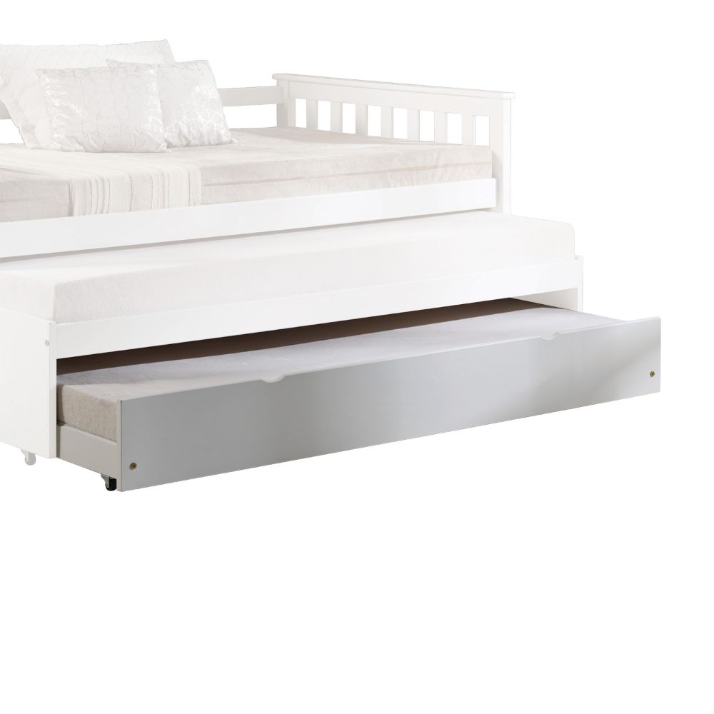 Cominia White Finish Trundle