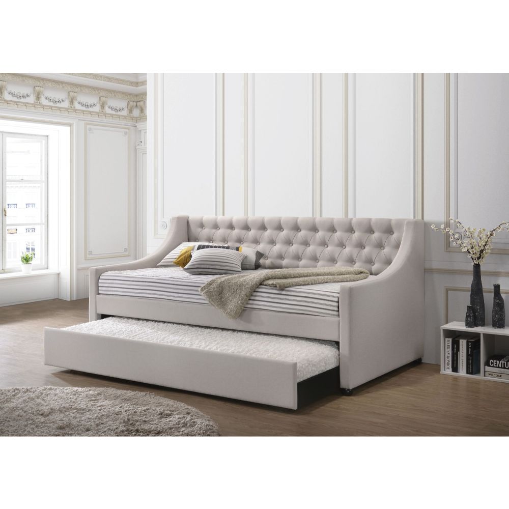 Lianna Fog Fabric Daybed