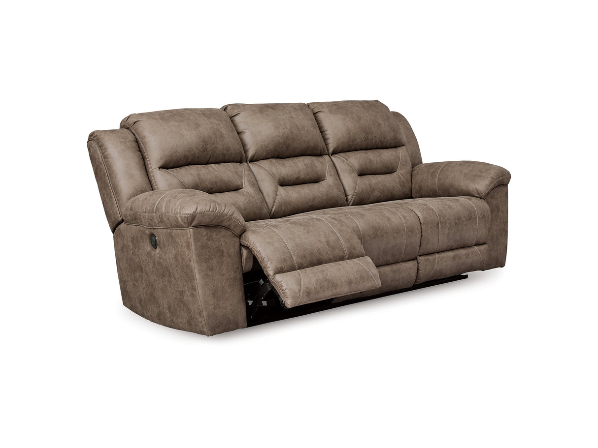 Stoneland Fossil Power Reclining Sofa, Loveseat And Recliner