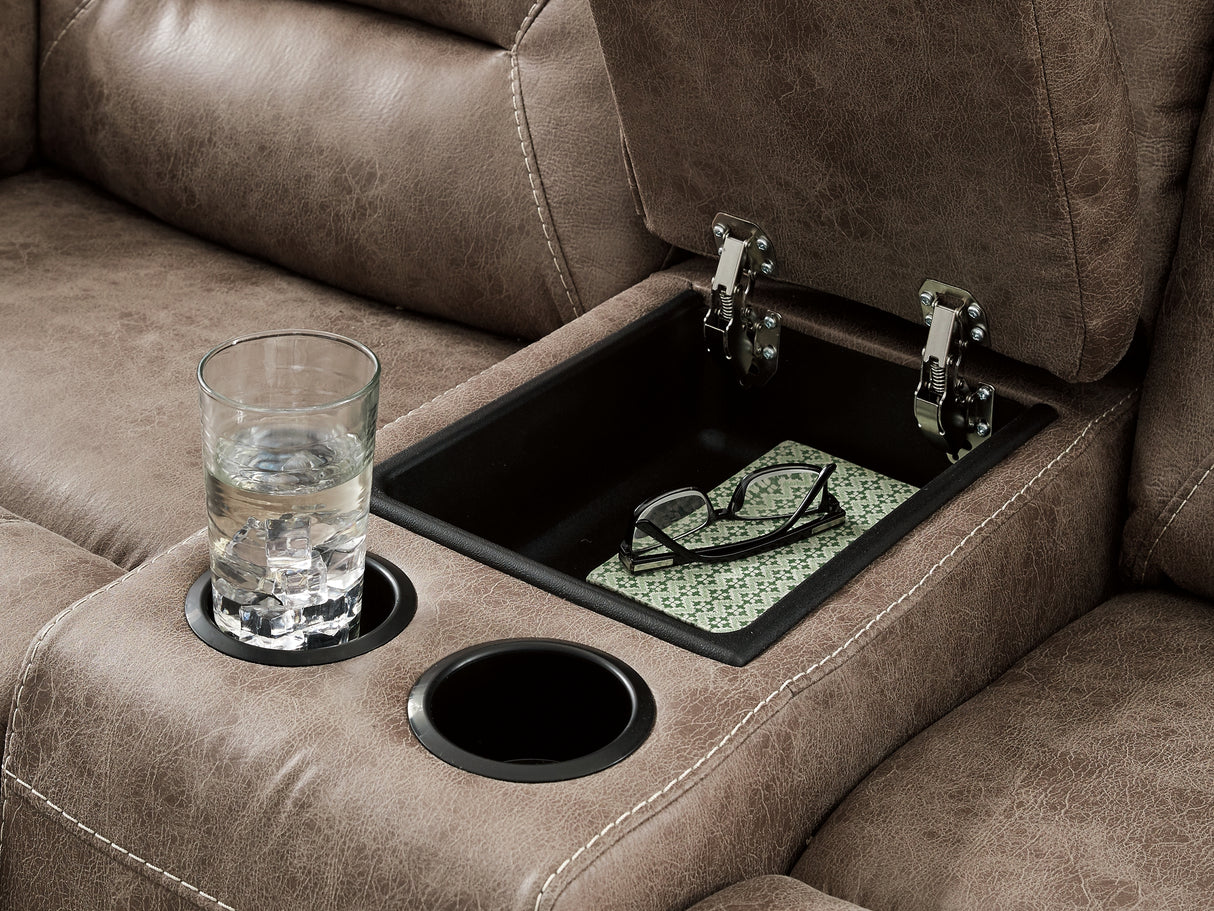 Stoneland Fossil Power Reclining Sofa, Loveseat And Recliner