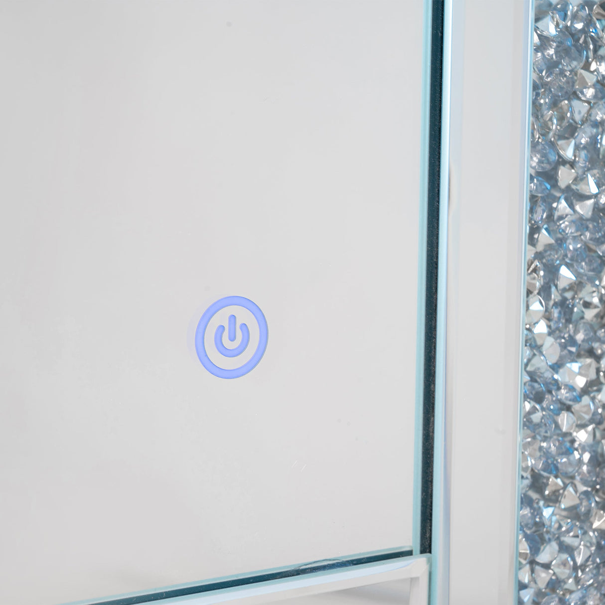 Crushed Diamonds LED Dressing Table