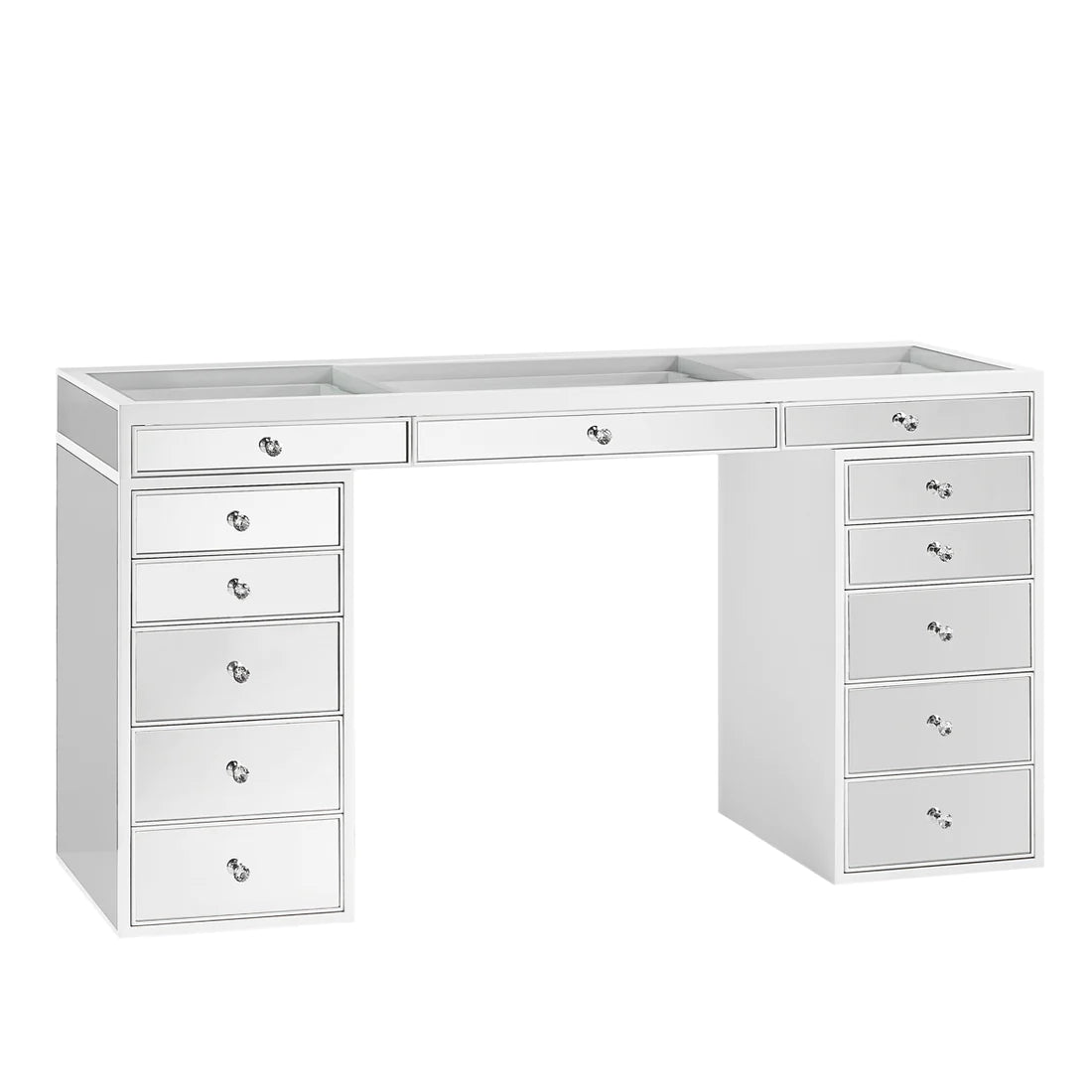 SlayStation® Pro Premium Mirrored Vanity Table