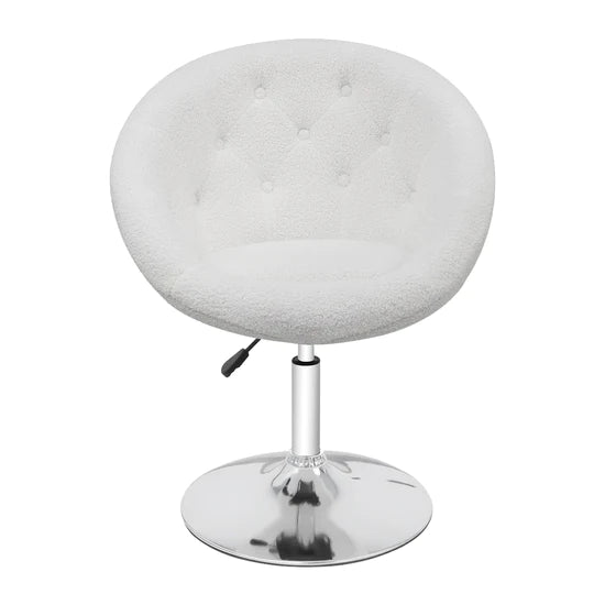 Antoinette Round Tufted Vanity Chair