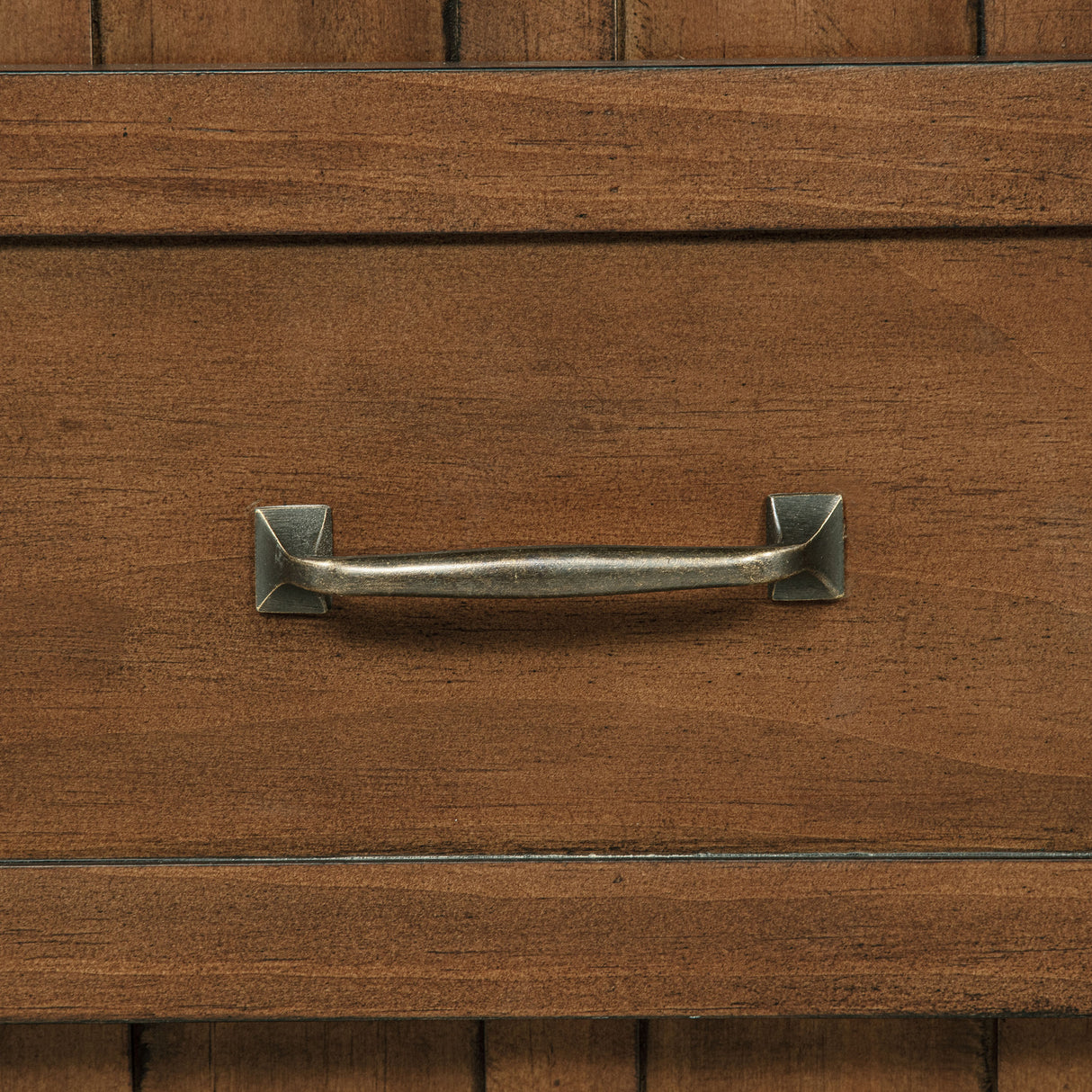 Carlsbad Wood Twin Captains Bed With Trundle Medium Brown