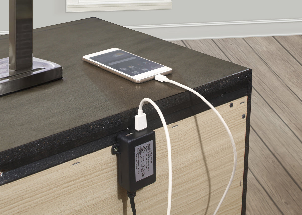 Centralia Gray Nightstand