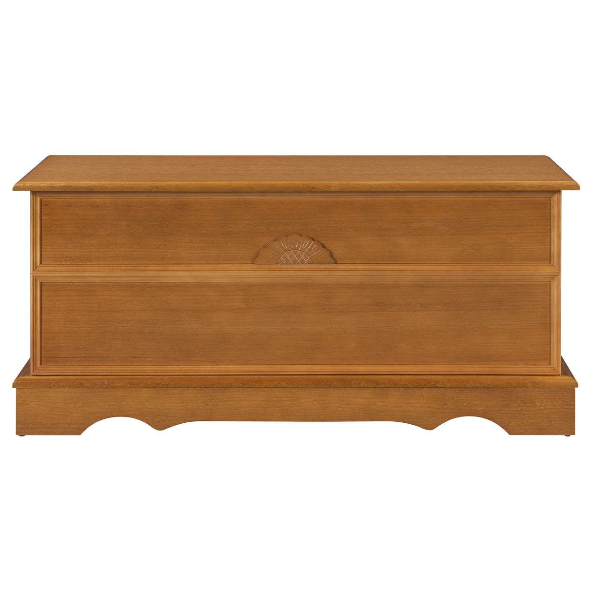 Paula Rectangular Cedar Chest Honey