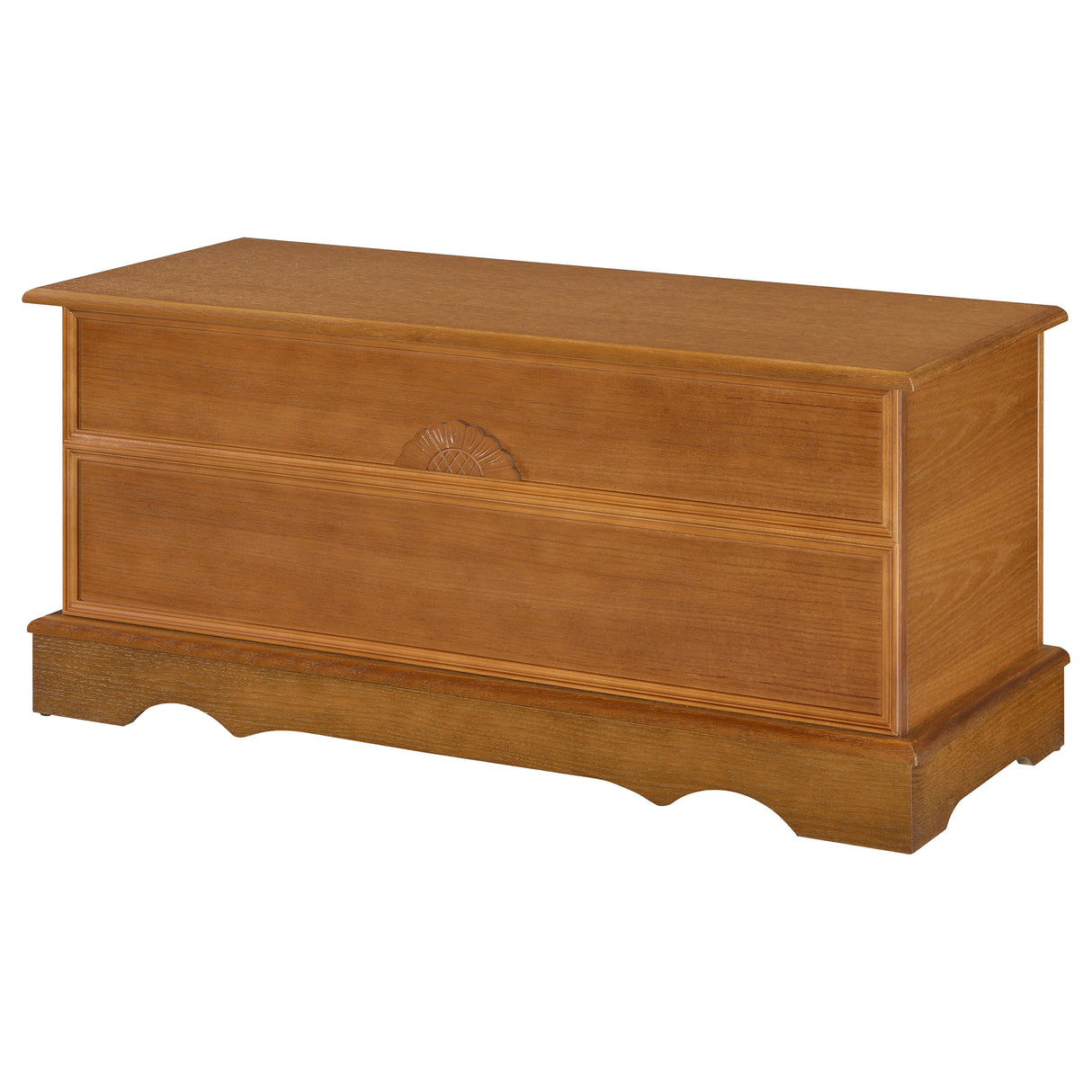 Paula Rectangular Cedar Chest Honey