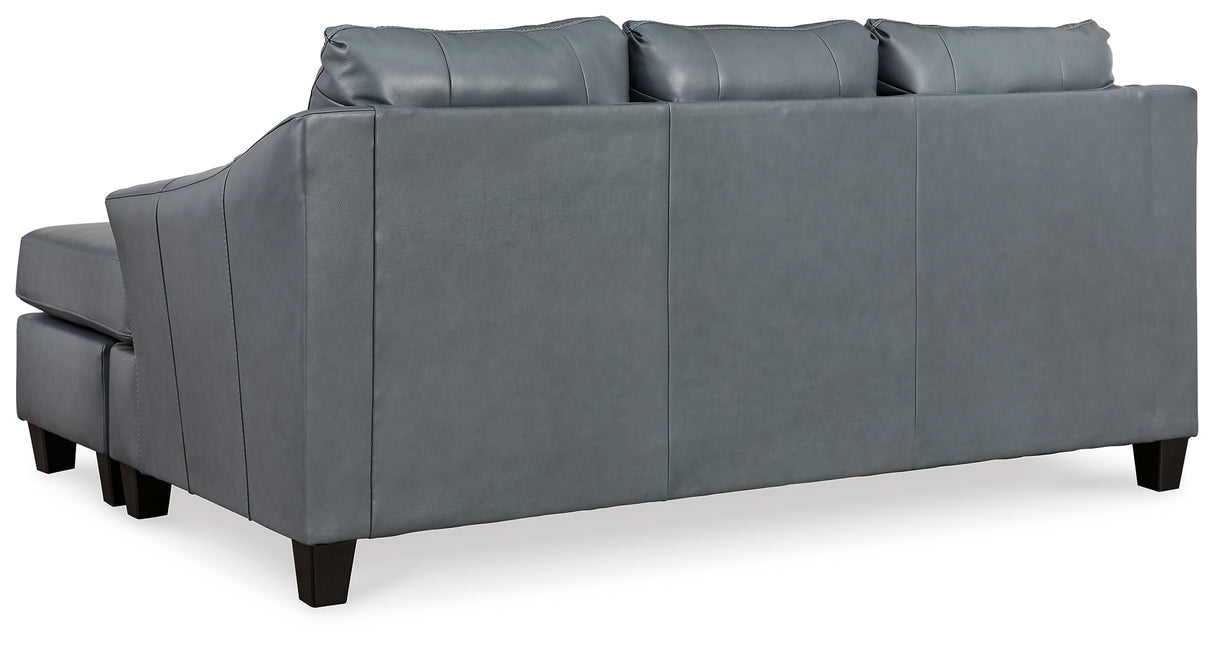 Genoa Steel Sofa Chaise