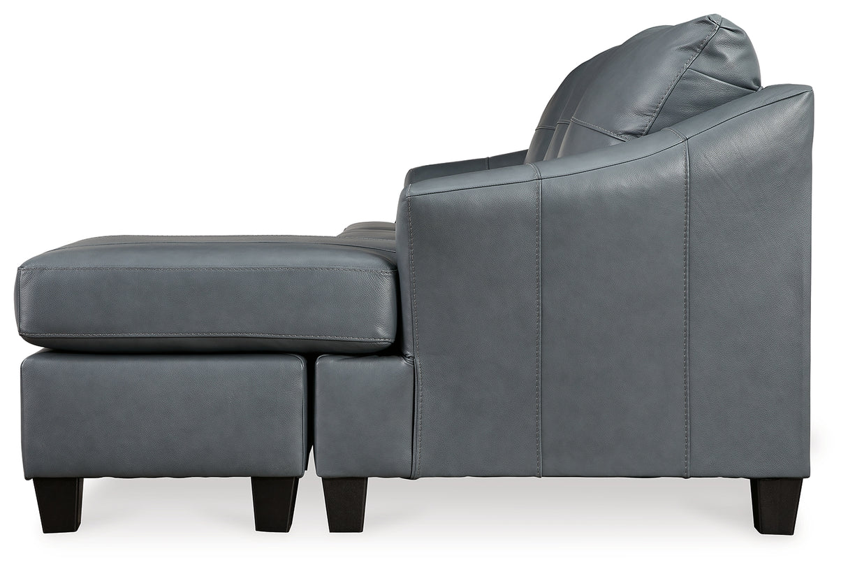 Genoa Steel Sofa Chaise