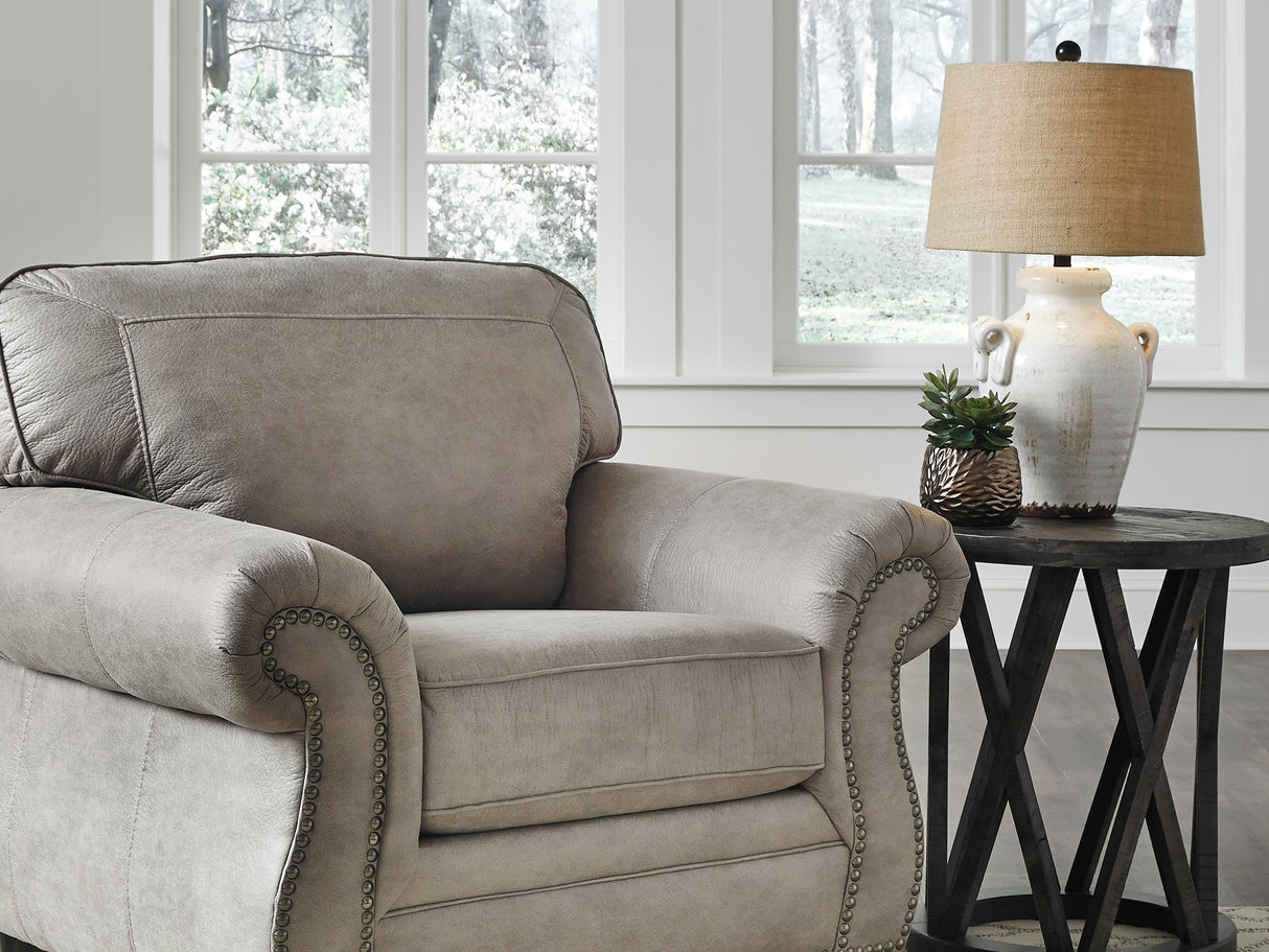 Olsberg Steel Sofa, Chair And Ottoman