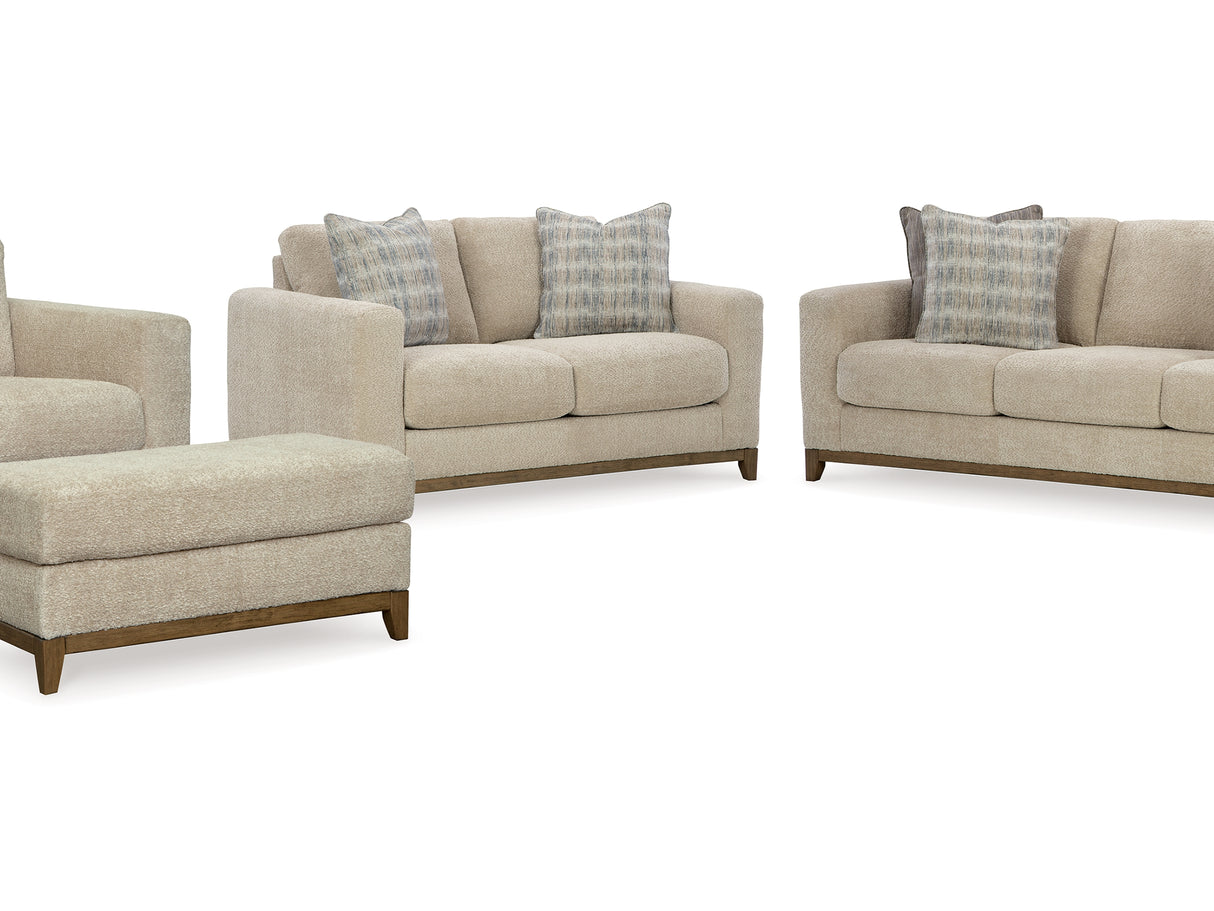 Parklynn Desert Sofa, Loveseat, Oversized Chair And Ottoman