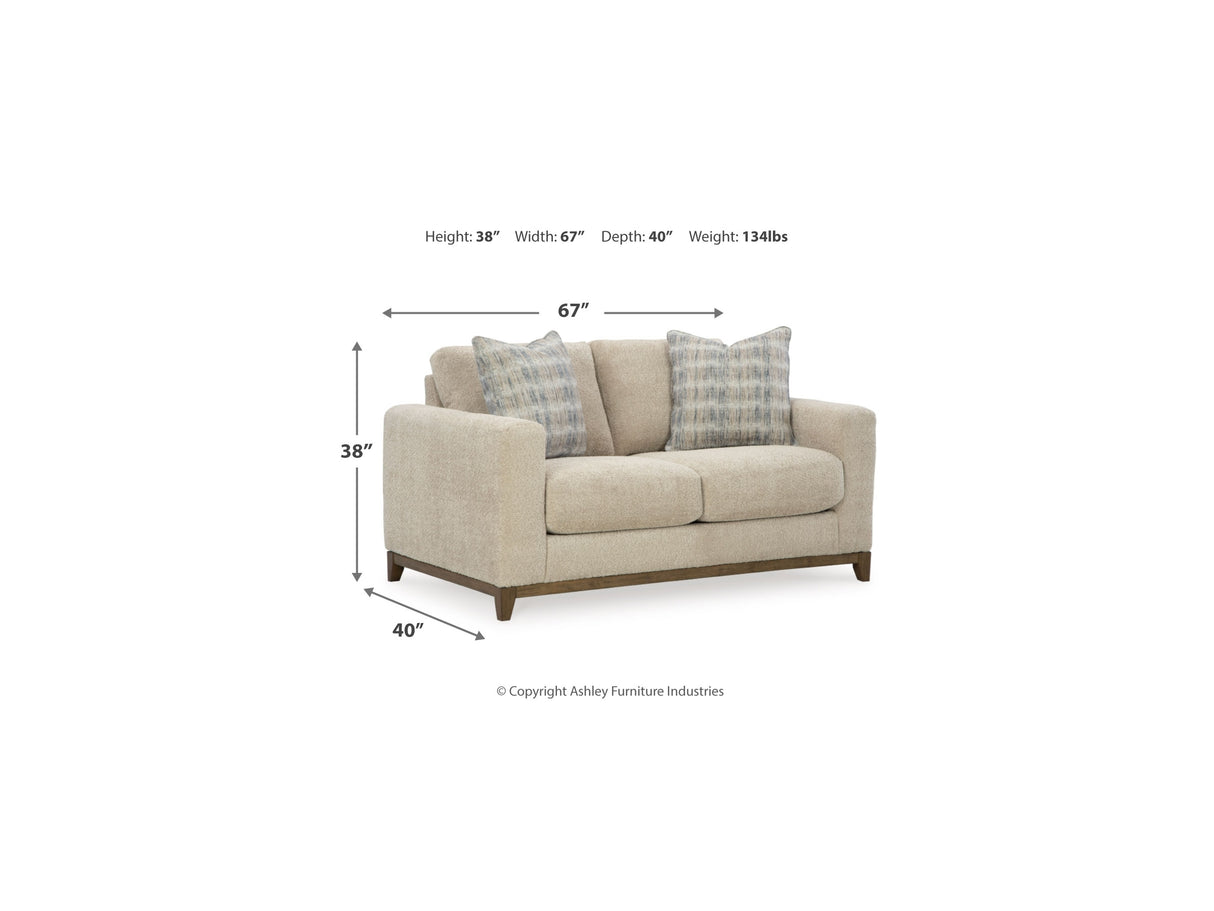 Parklynn Desert Sofa, Loveseat, Oversized Chair And Ottoman