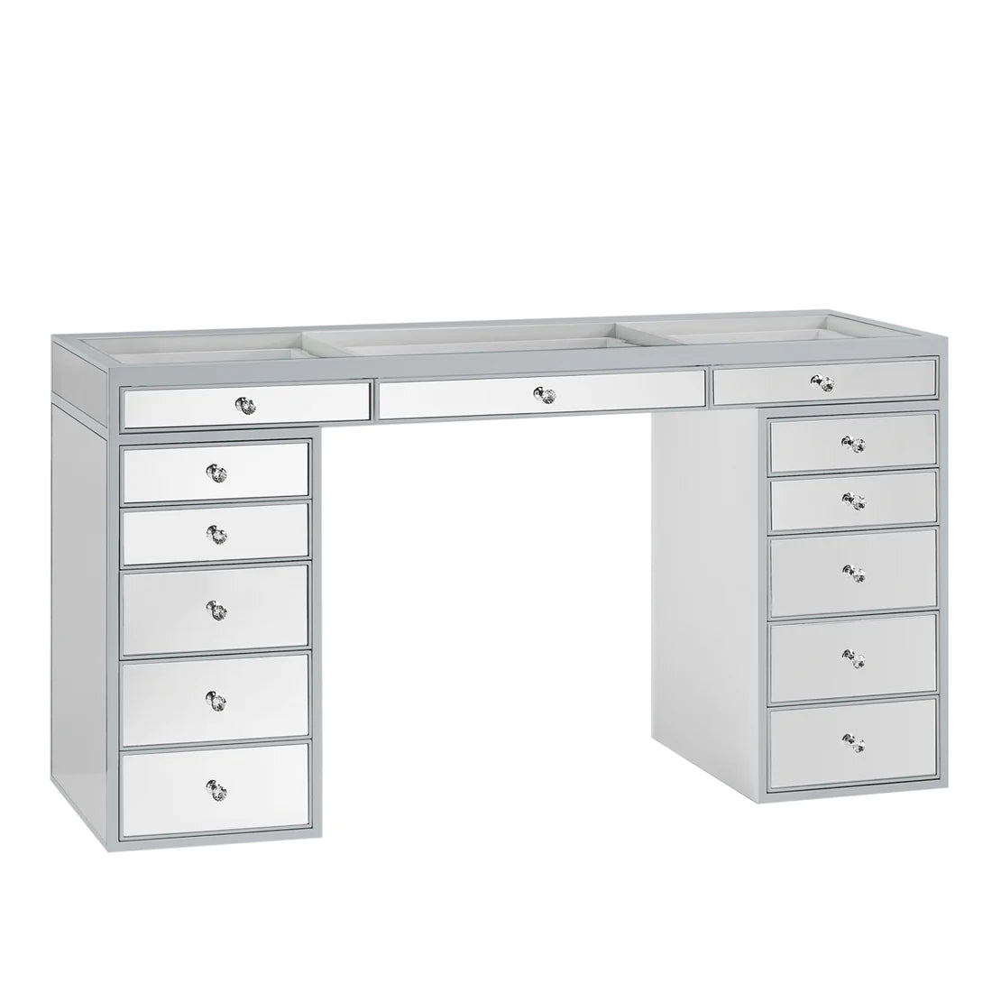 SlayStation® Pro Premium Mirrored Vanity Table