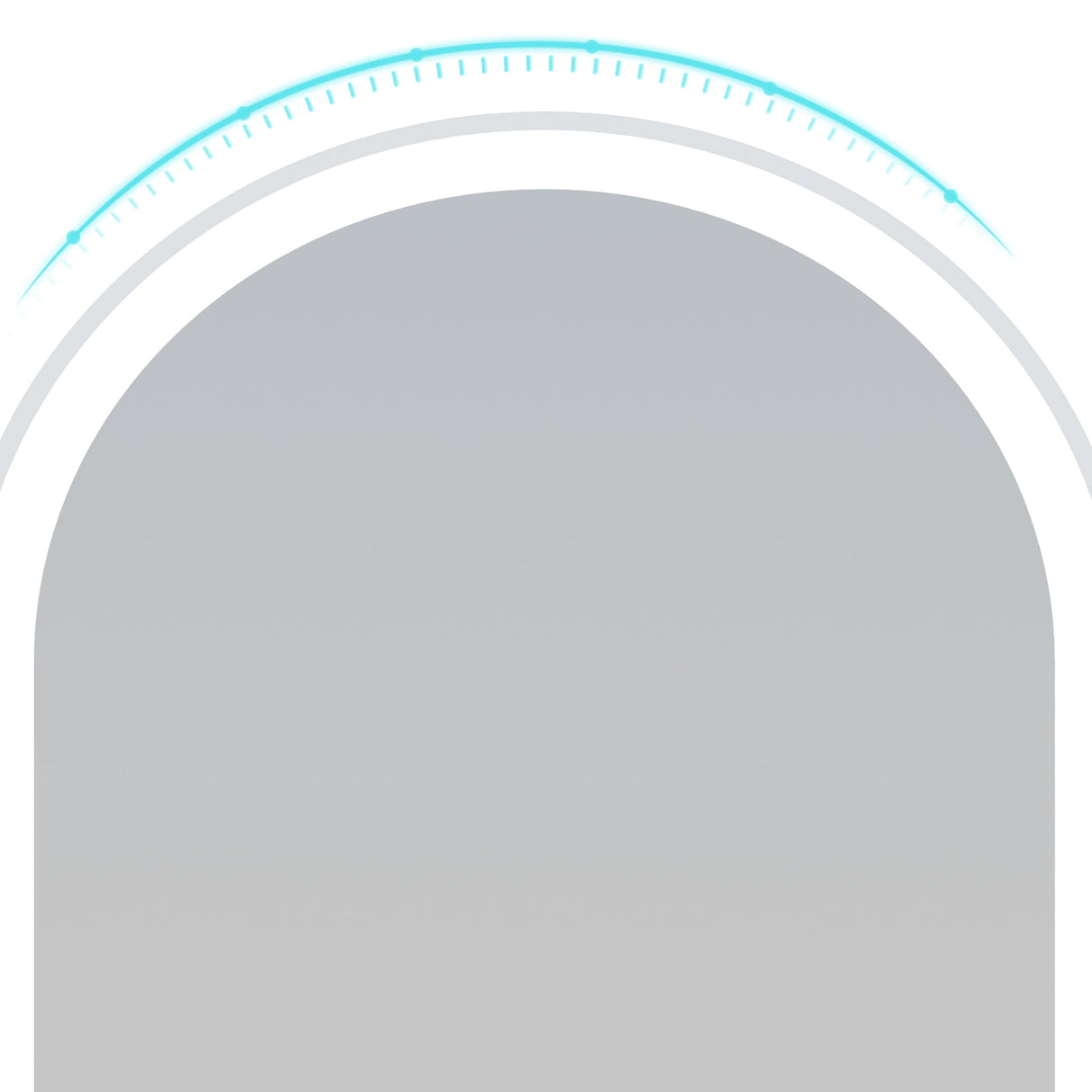 Arch Design BK Led Vanity Mirror