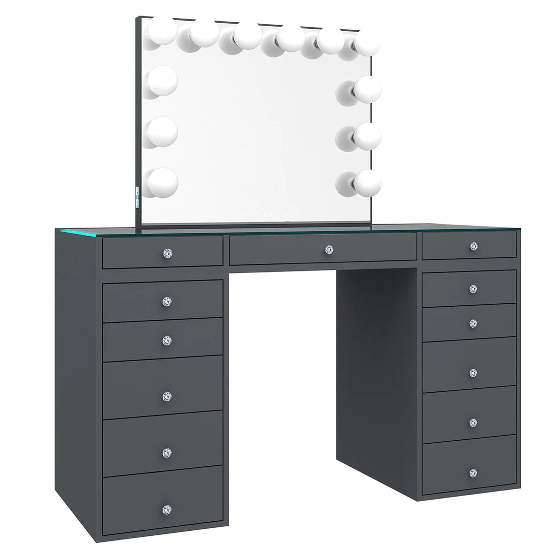 SlayStation® Plus 2.0 Tabletop + Vanity Mirror + 5 Drawer Units Bundle