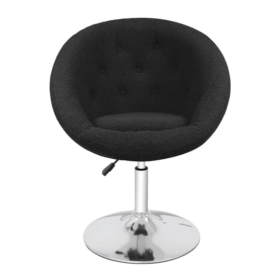 Antoinette Round Tufted Vanity Chair
