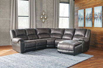 Nantahala Slate Right-Arm Facing Corner Chaise