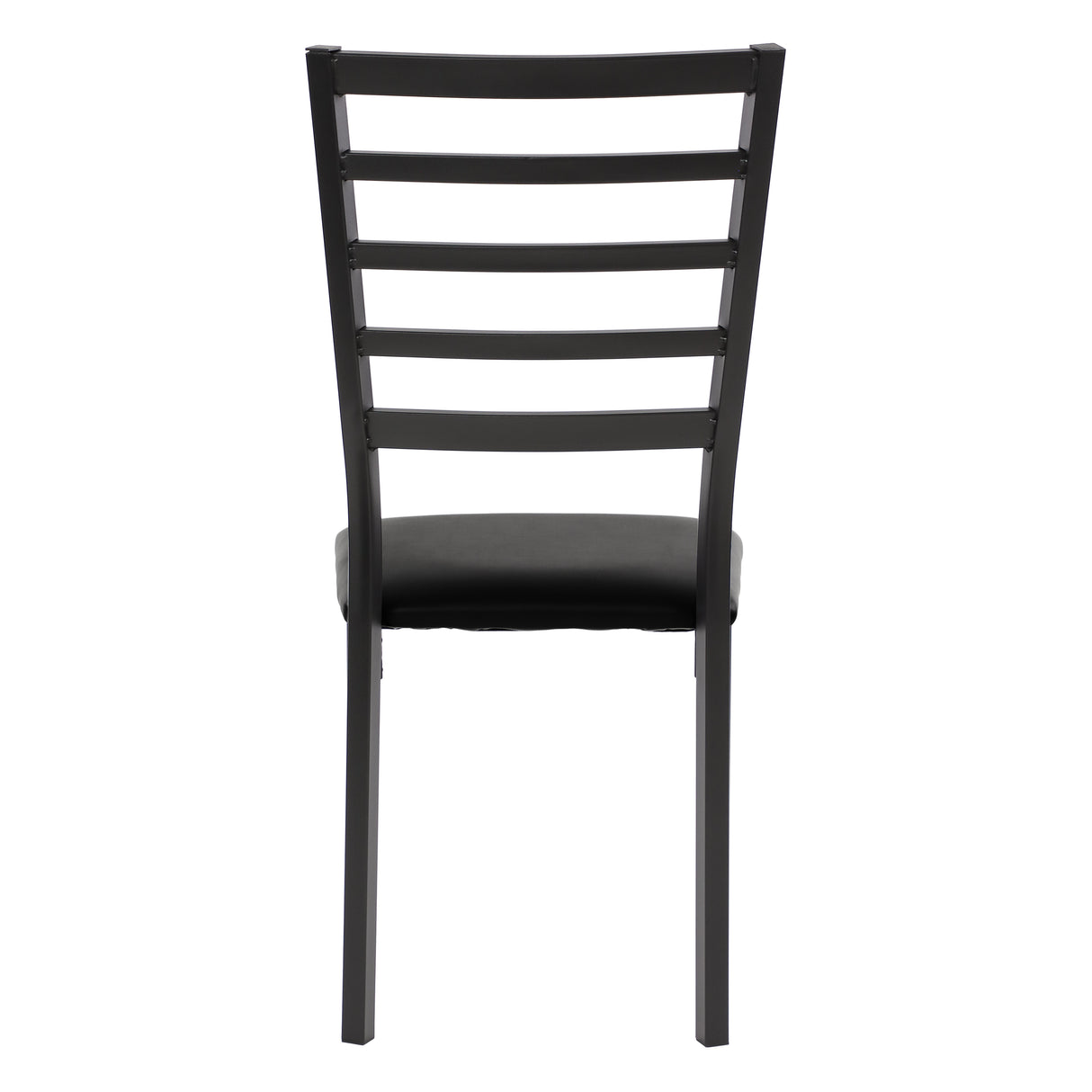 Flannery Black/Brown Side Chair, Set of 4