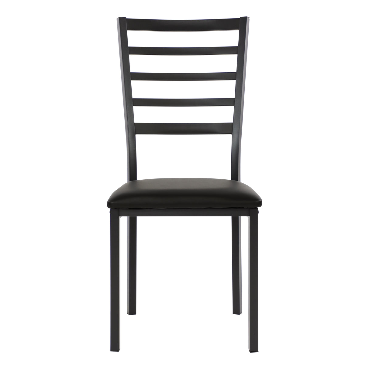 Flannery Black/Brown Side Chair, Set of 4