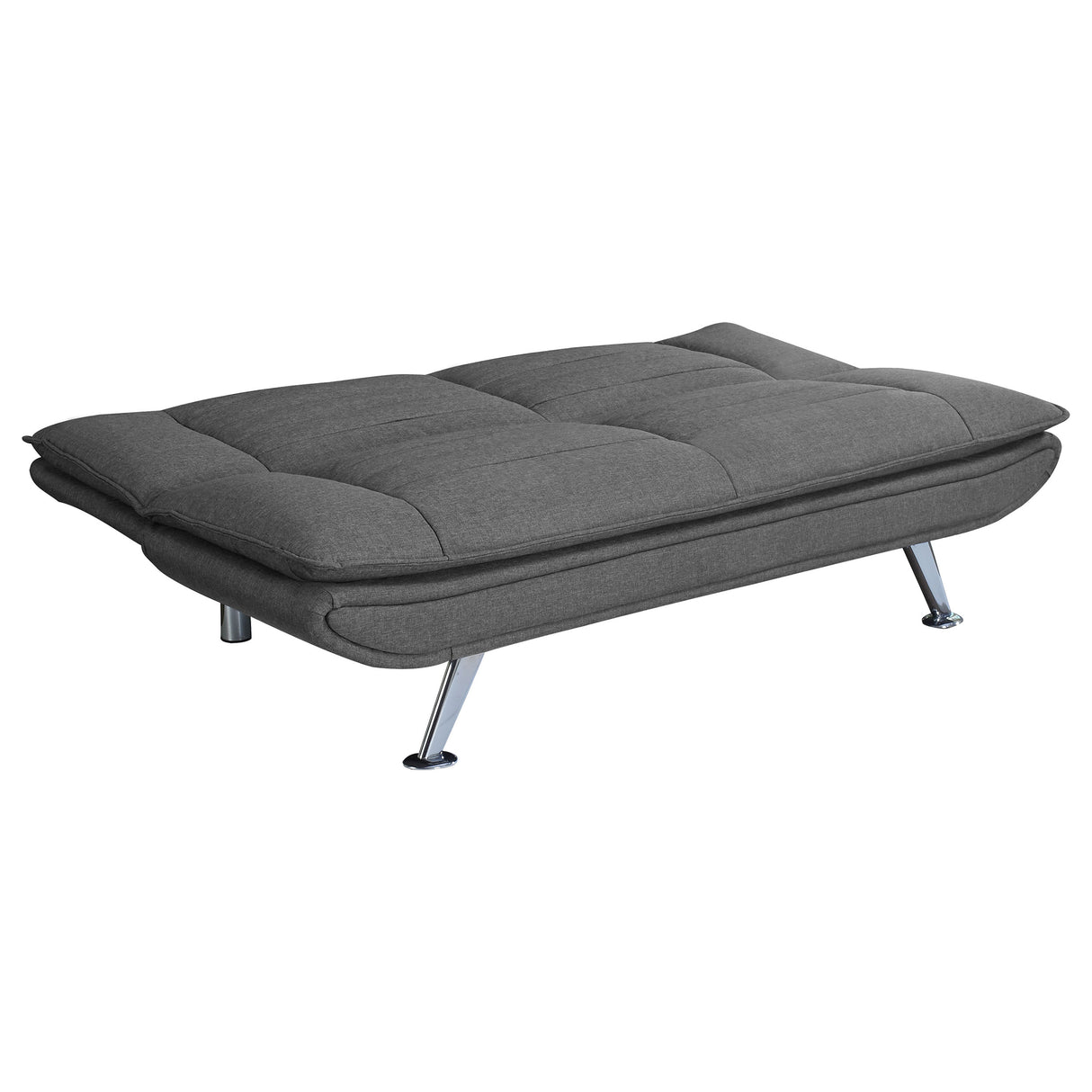 Julian Upholstered Sofa Bed With Pillow-Top Seating Grey