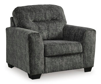 Lonoke Gunmetal Oversized Chair
