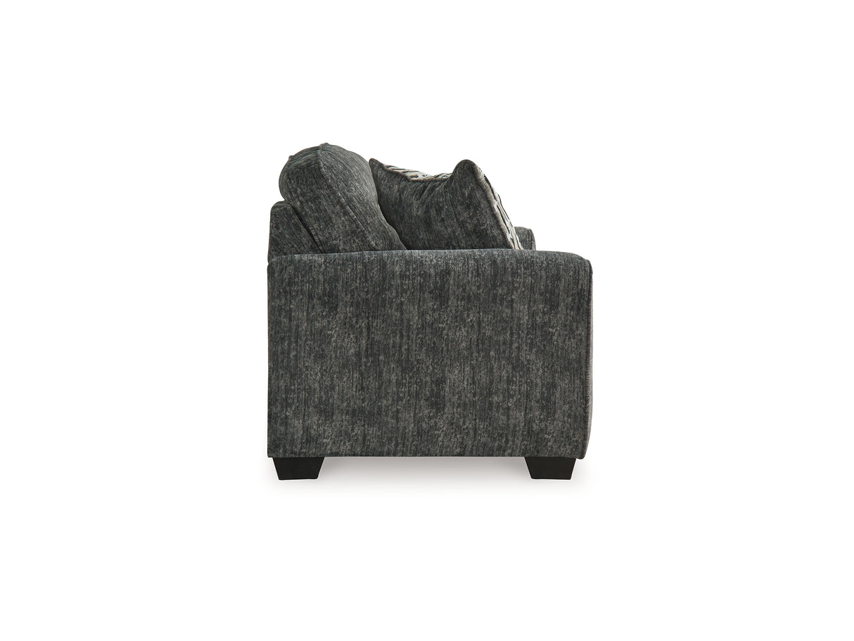 Lonoke Gunmetal 2 Loveseats And Chair