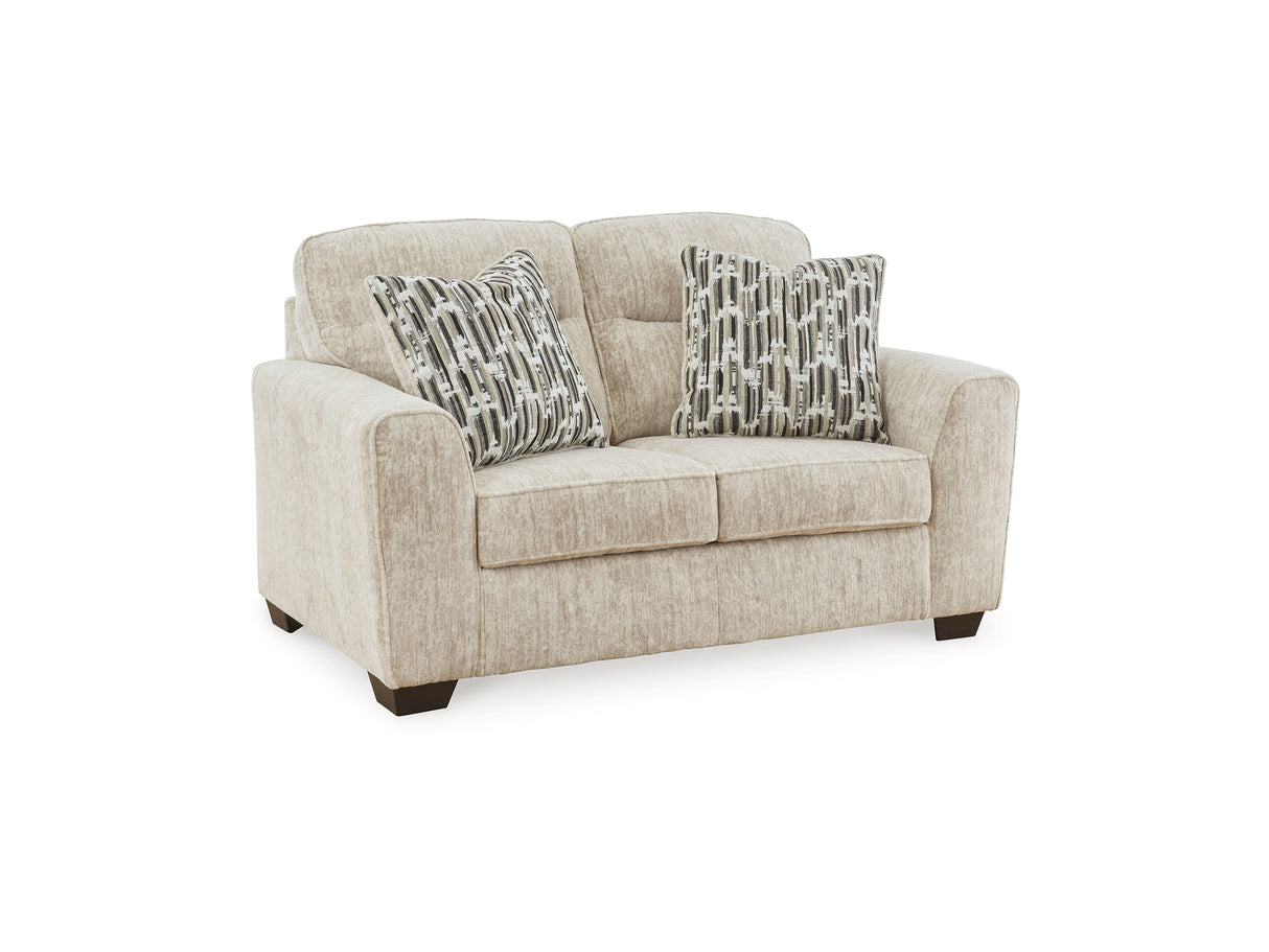 Lonoke Parchment Sofa, Loveseat, Oversized Chair And Ottoman