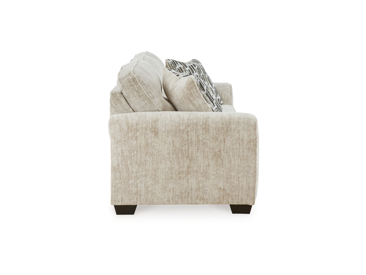 Lonoke Parchment Sofa, Loveseat, Oversized Chair And Ottoman