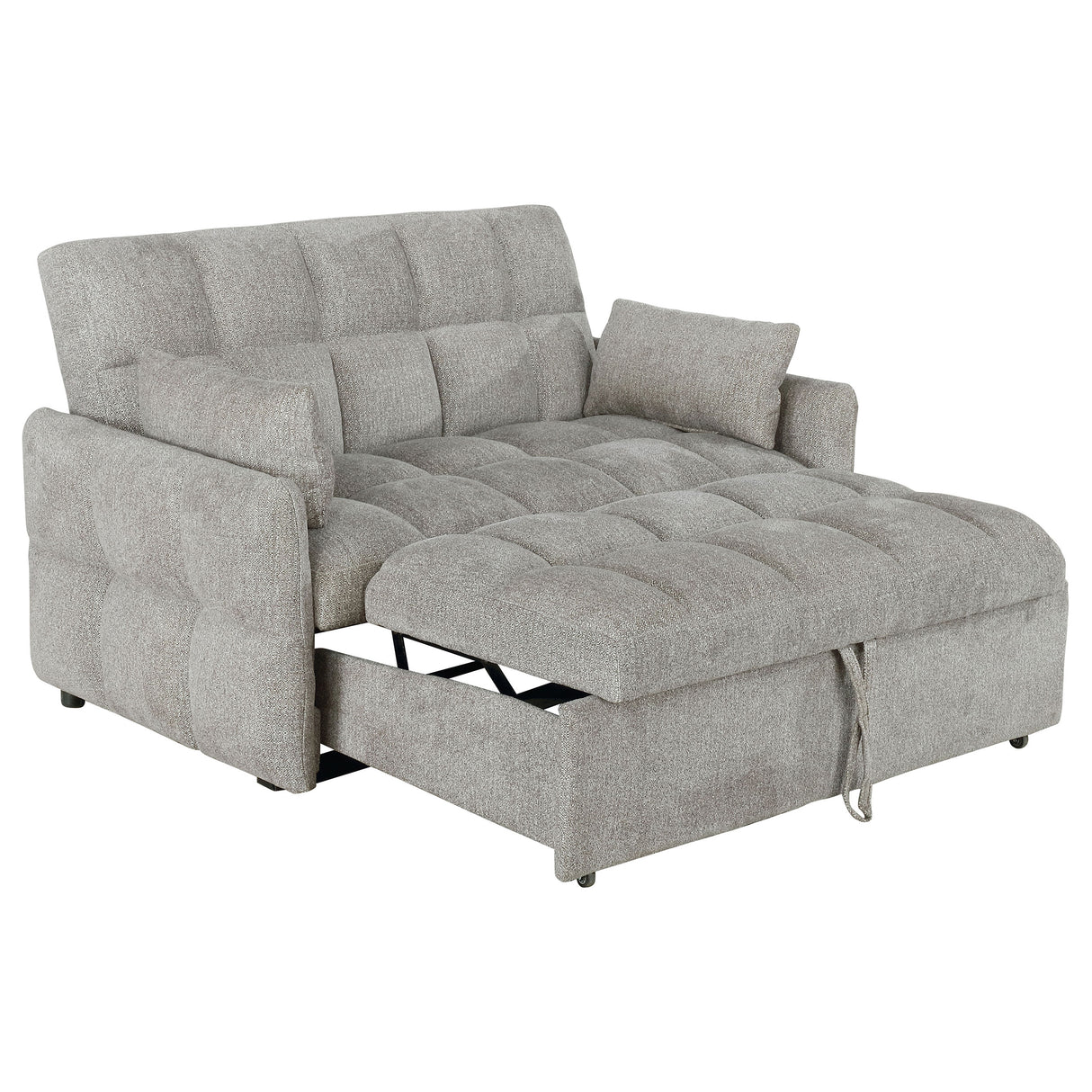 Cotswold Tufted Cushion Sleeper Sofa Bed Beige