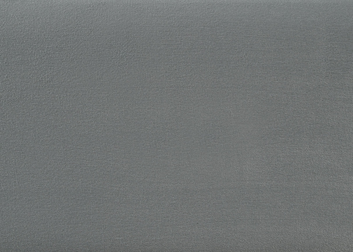 Lucia Light Gray Full Platform Bed