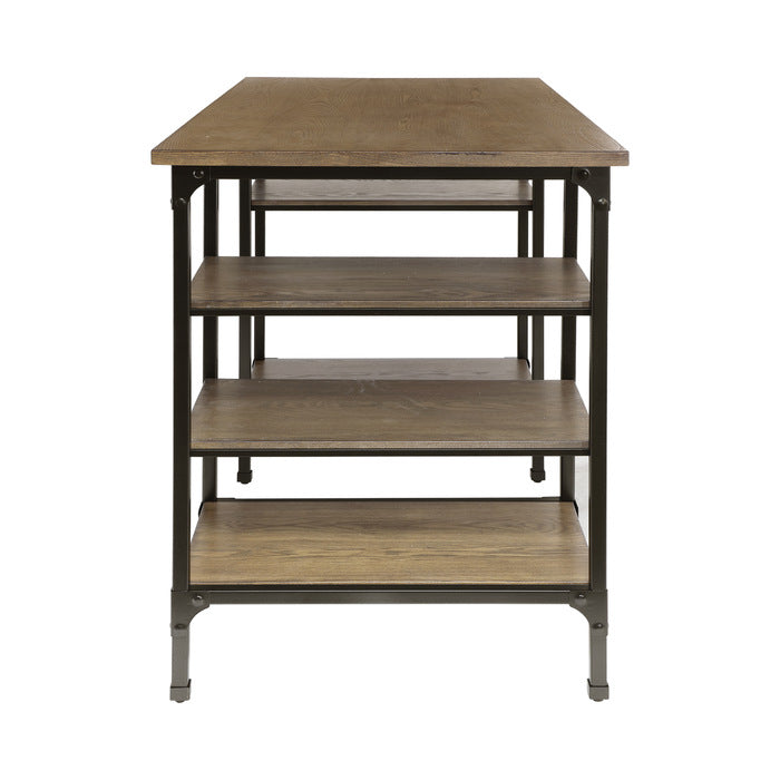 Millwood Black Counter Height Writing Desk